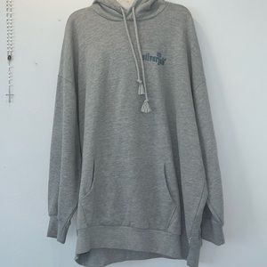Silver Tab Oversized Hoodie